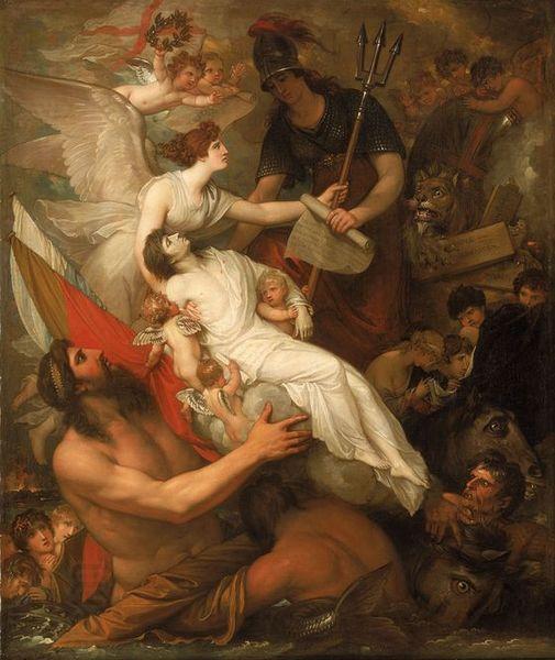Benjamin West The Immortality of Nelson China oil painting art